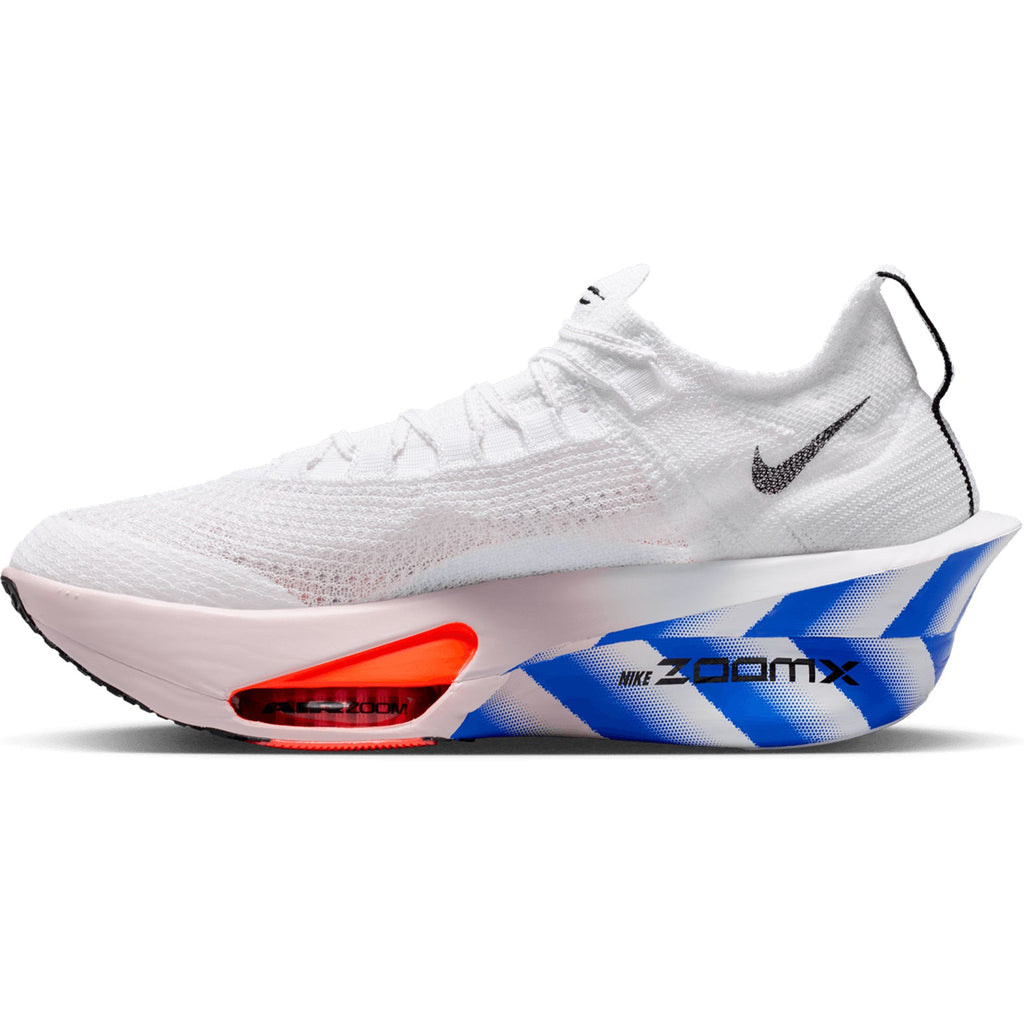 Men's Alphafly 3 Running Shoes White / Platinum Violet / Silt Red / Black
