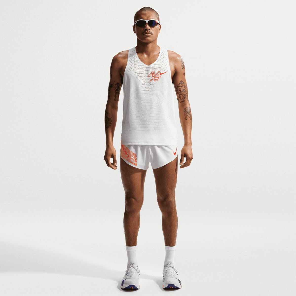 Men's Dri-FIT AeroSwift ADV 2 Inch Running Shorts Summit White