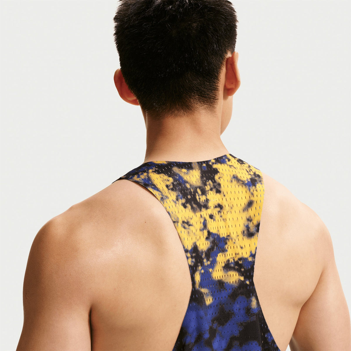 Men's Dri-FIT AeroSwift ADV Running Vest Citron Pulse / Lapis / Bright Crimson