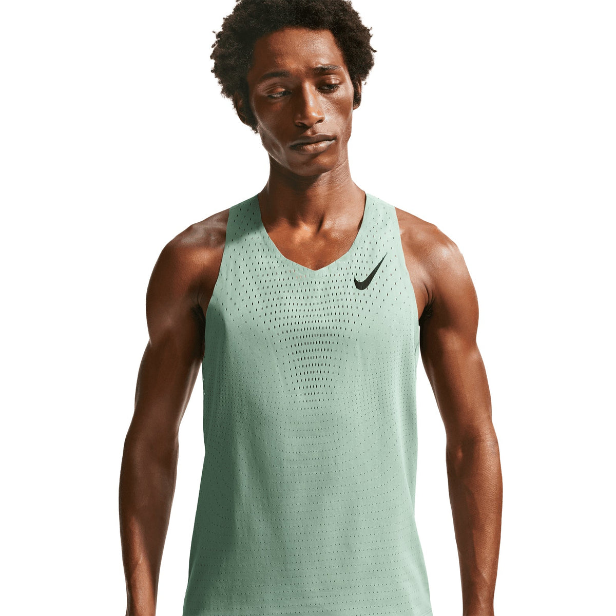 Men's Dri-FIT AeroSwift ADV Running Vest Steam / Black
