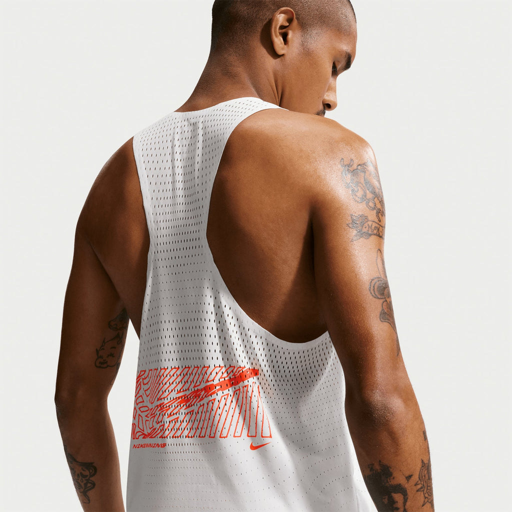 Men's Dri-FIT AeroSwift ADV Running Vest Summit White