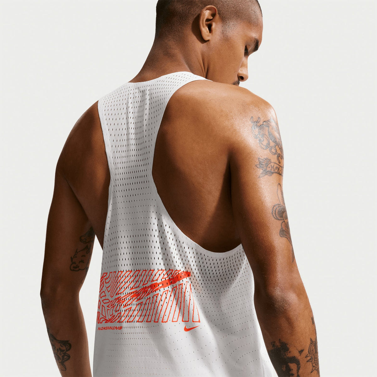 Men's Dri-FIT AeroSwift ADV Running Vest Summit White
