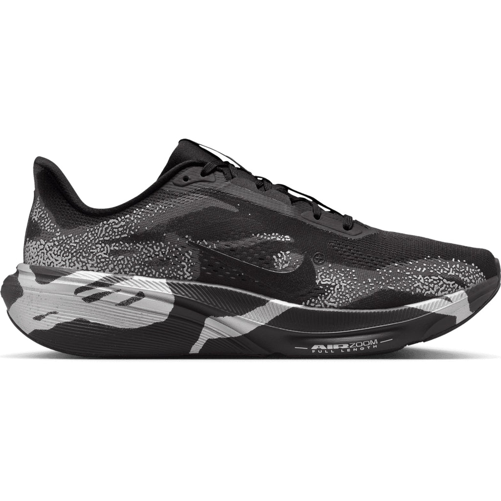 Men's Pegasus 42 Running Shoes Black / Medium Ash / Metallic Silver