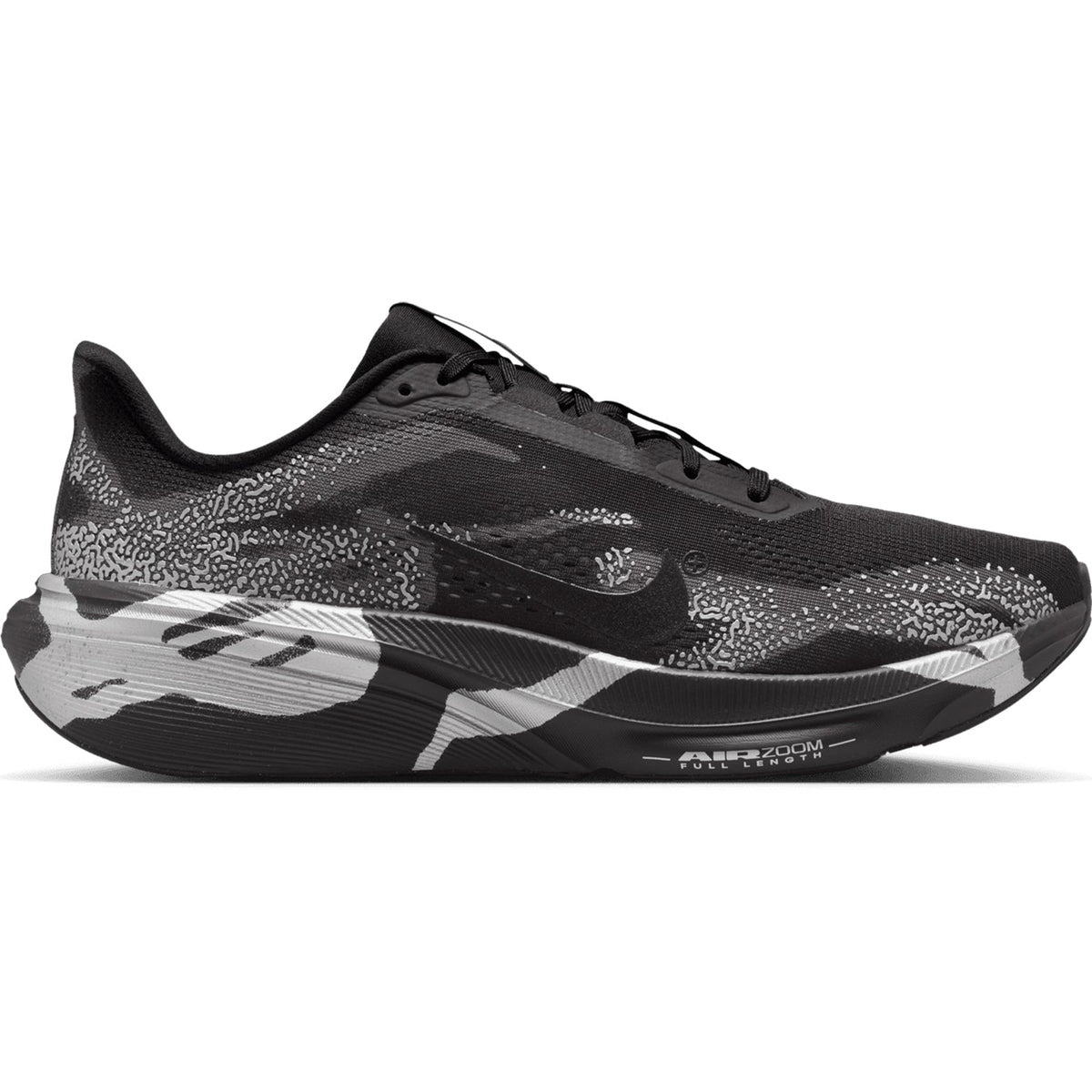 Men's Pegasus 42 Running Shoes Black / Medium Ash / Metallic Silver