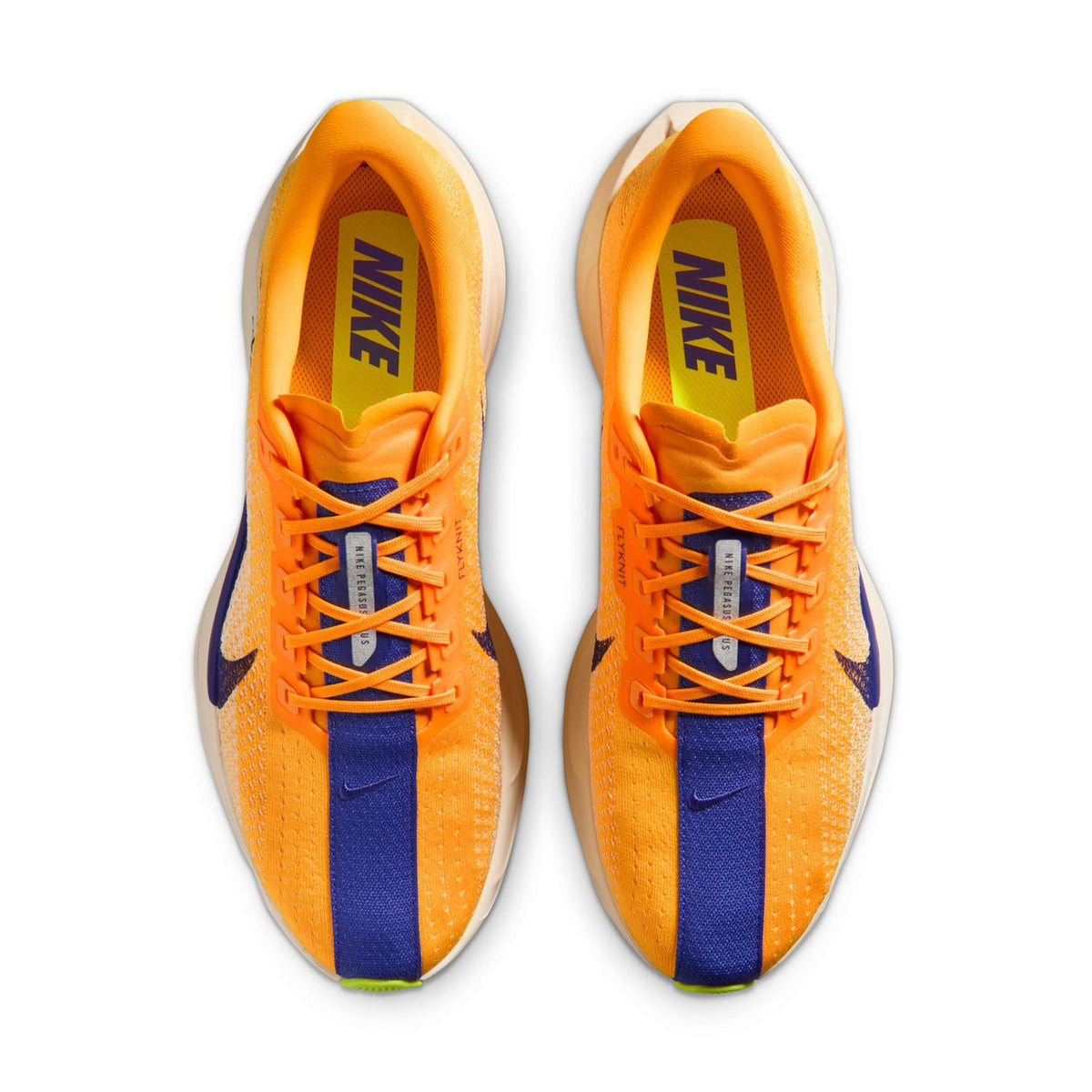 Men's Pegasus Plus Running Shoes Laser Orange / Indigo Burst / Alabaster / Sail