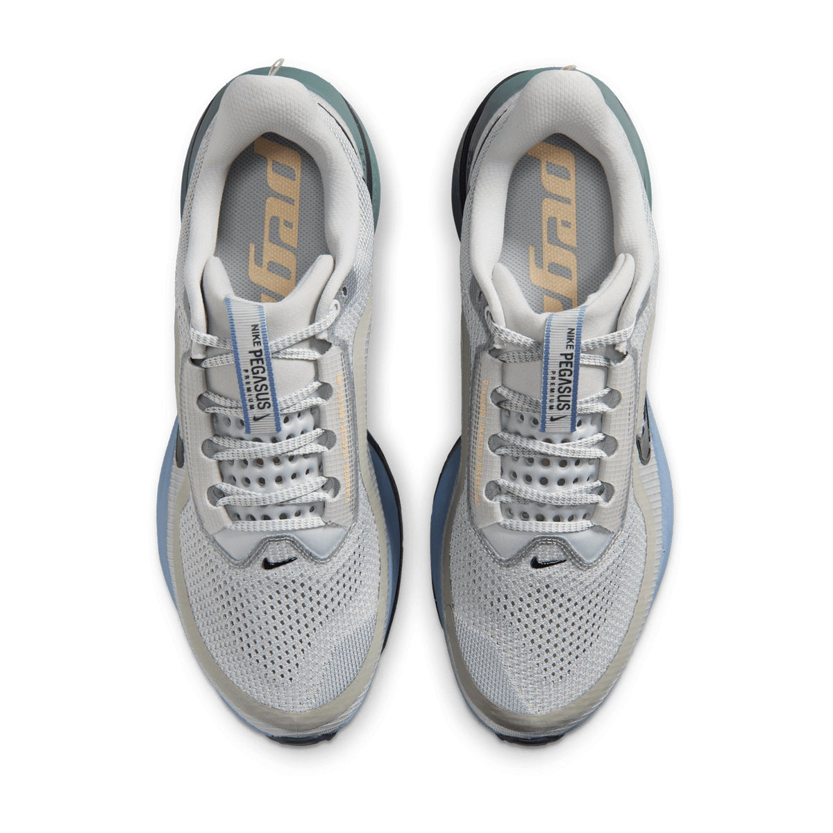 Men's Pegasus Premium Running Shoes Grey Mist / Dark Obsidian / Mineral Slate
