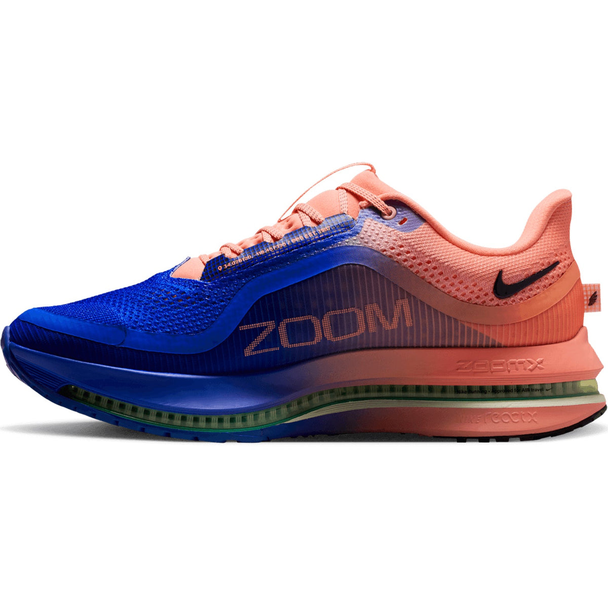 Men's Pegasus Premium Running Shoes Racer Blue / Atomic Pink / Volt Tint