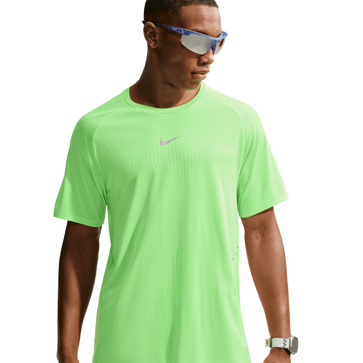 Men's Stride Aero-FIT Running Tee Volt / Light Silver