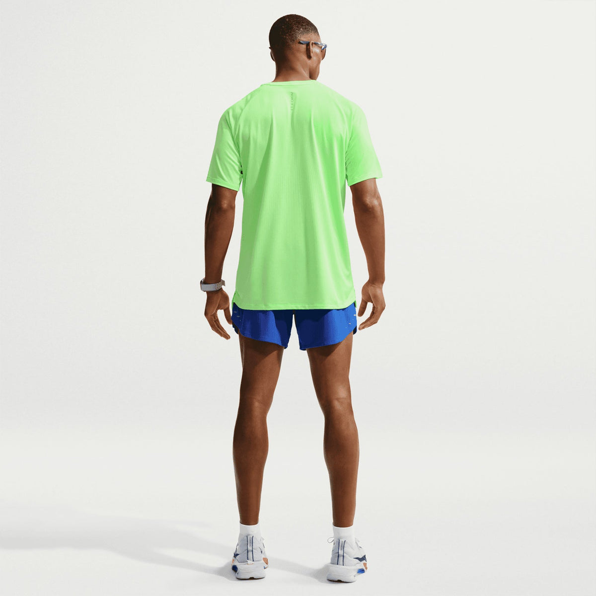 Men's Stride Aero-FIT Running Tee Volt / Light Silver