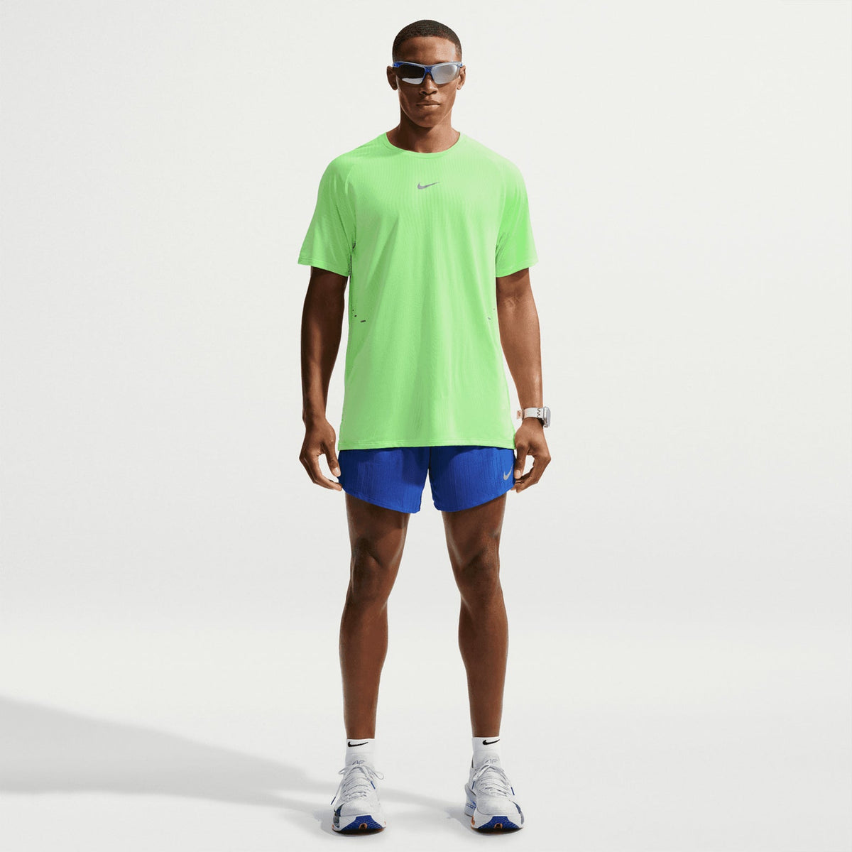 Men's Stride Aero-FIT Running Tee Volt / Light Silver