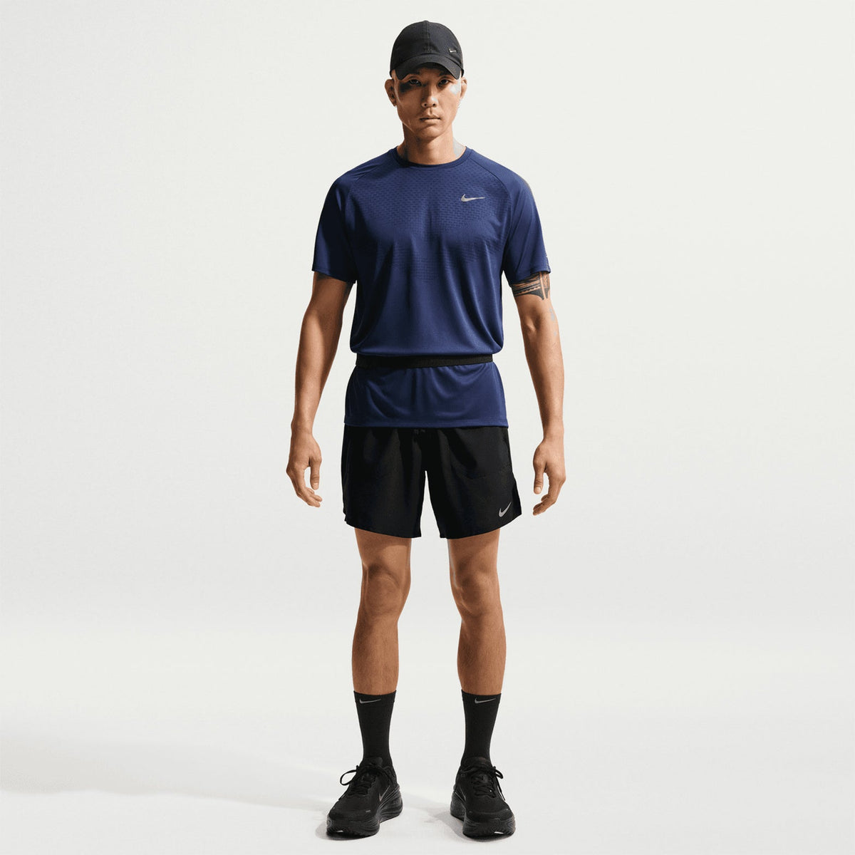 Men's Stride Dri-FIT 7 Inch Running Shorts Black