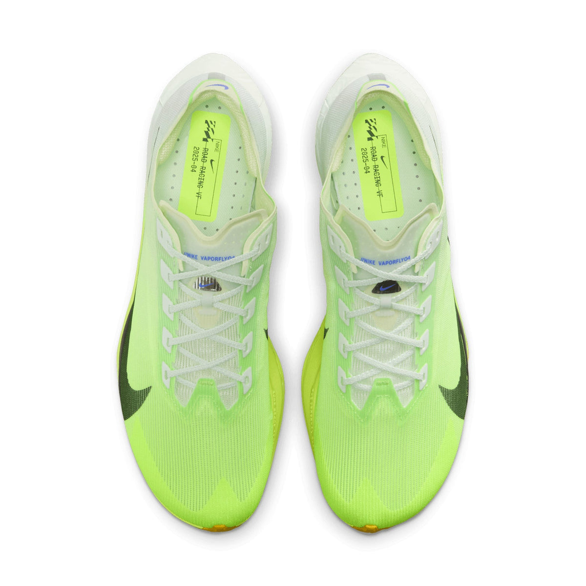 Men's Vaporfly 4 Running Shoes Barely Green / Black Spruce / Volt Tint
