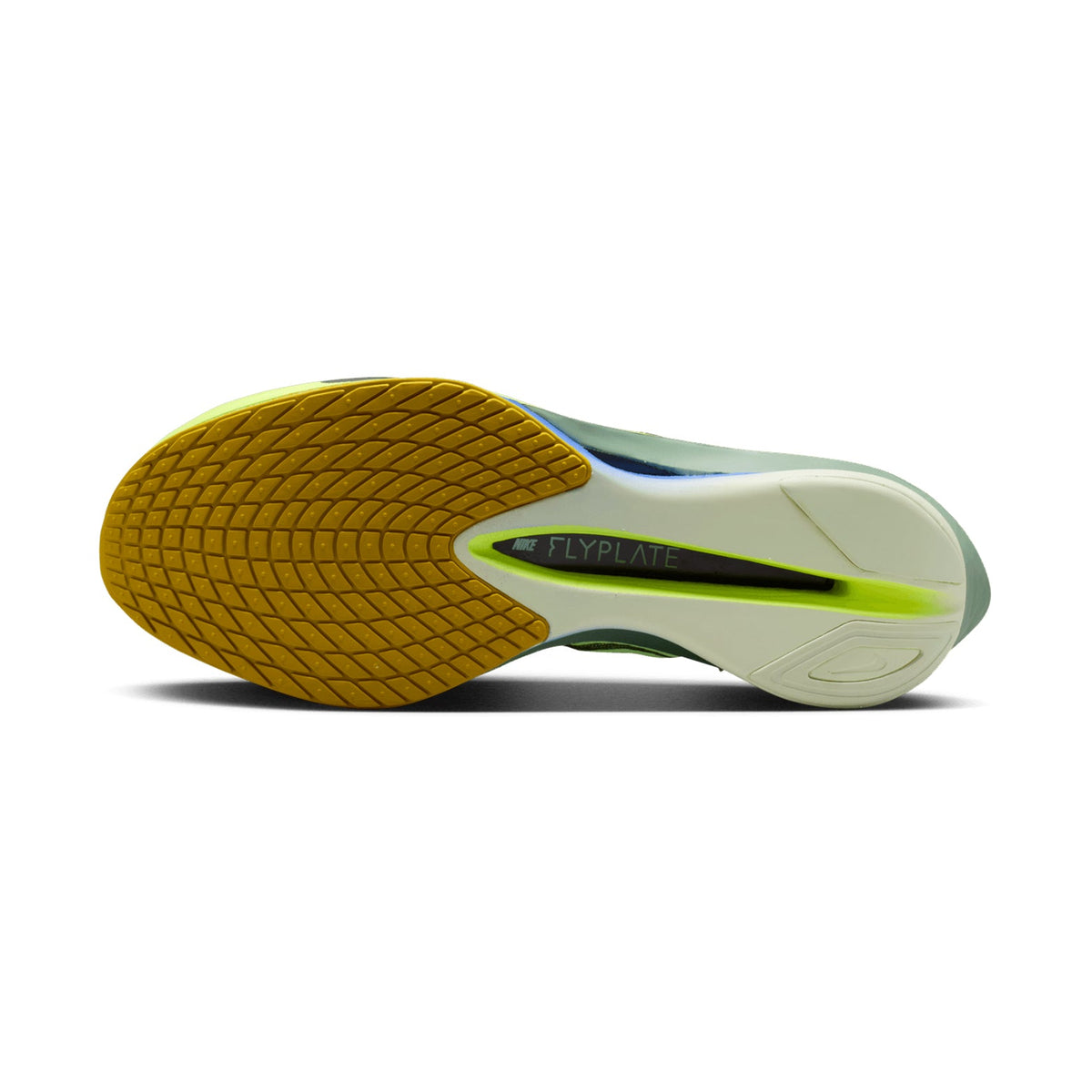 Men's Vaporfly 4 Running Shoes Barely Green / Black Spruce / Volt Tint