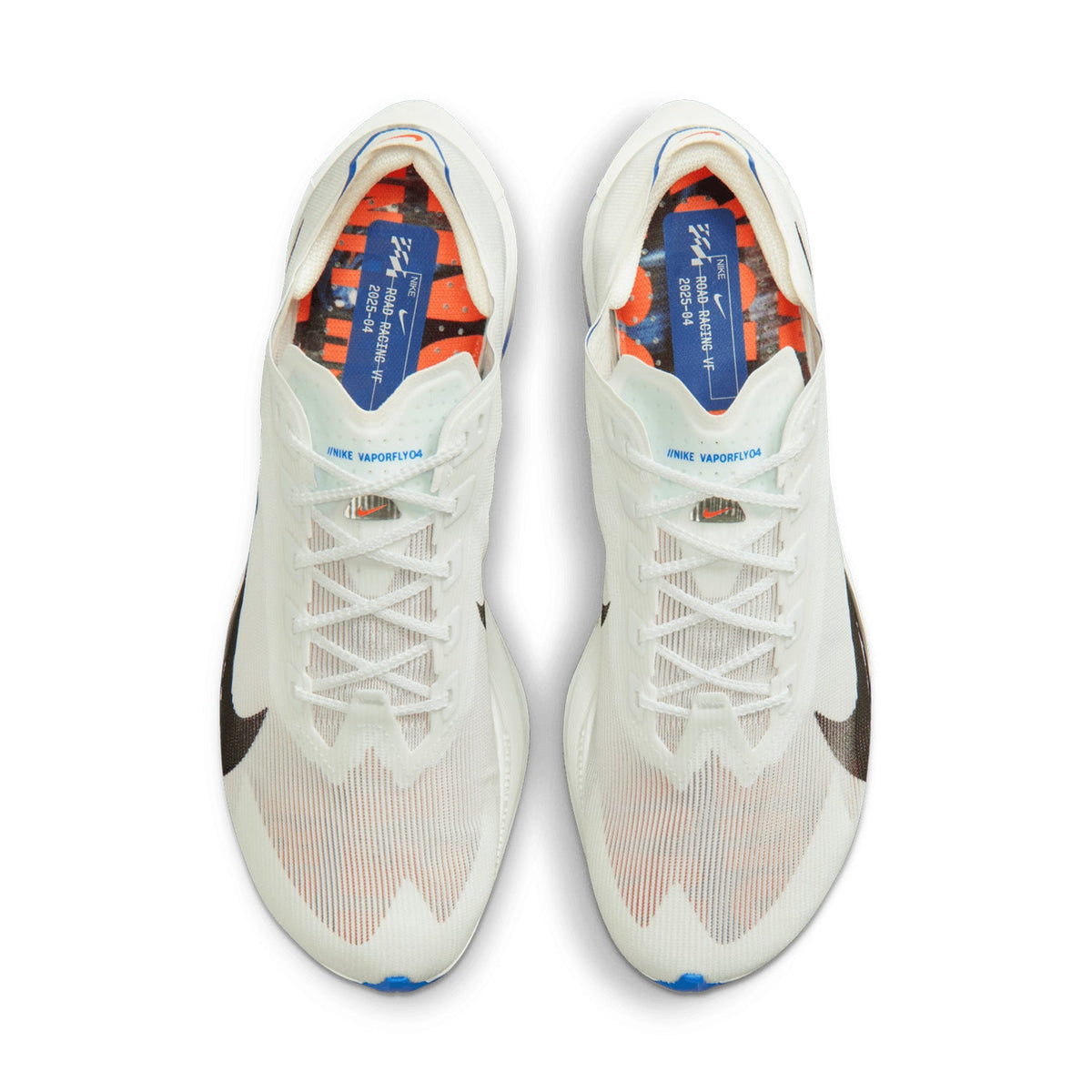 Men's Vaporfly 4 Running Shoes White / Racer Blue / Silt Red / Black