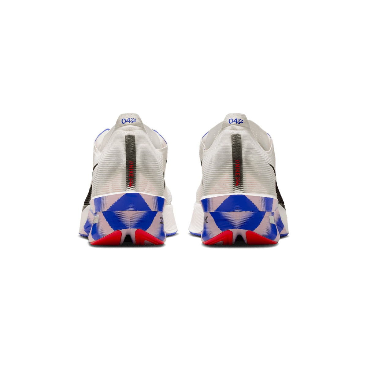 Men's Vaporfly 4 Running Shoes White / Racer Blue / Silt Red / Black
