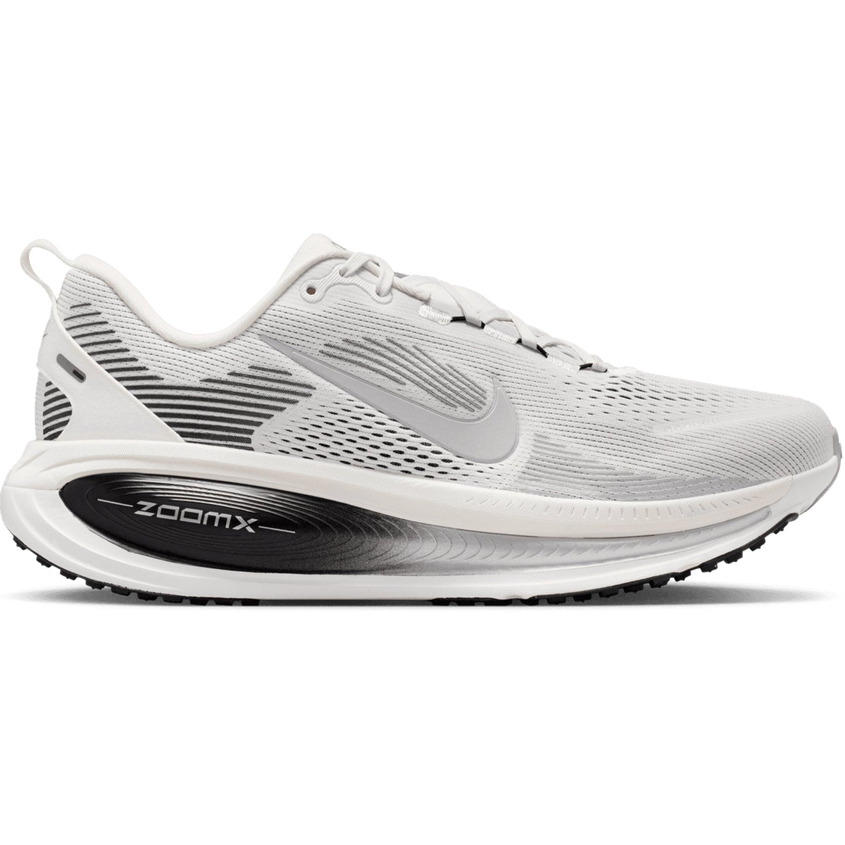 Men's Vomero 18 Running Shoes Summit White / Black / Off White / Metallic Silver