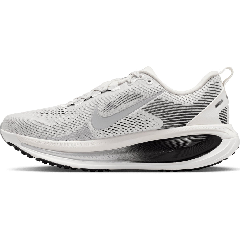 Men's Vomero 18 Running Shoes Summit White / Black / Off White / Metallic Silver