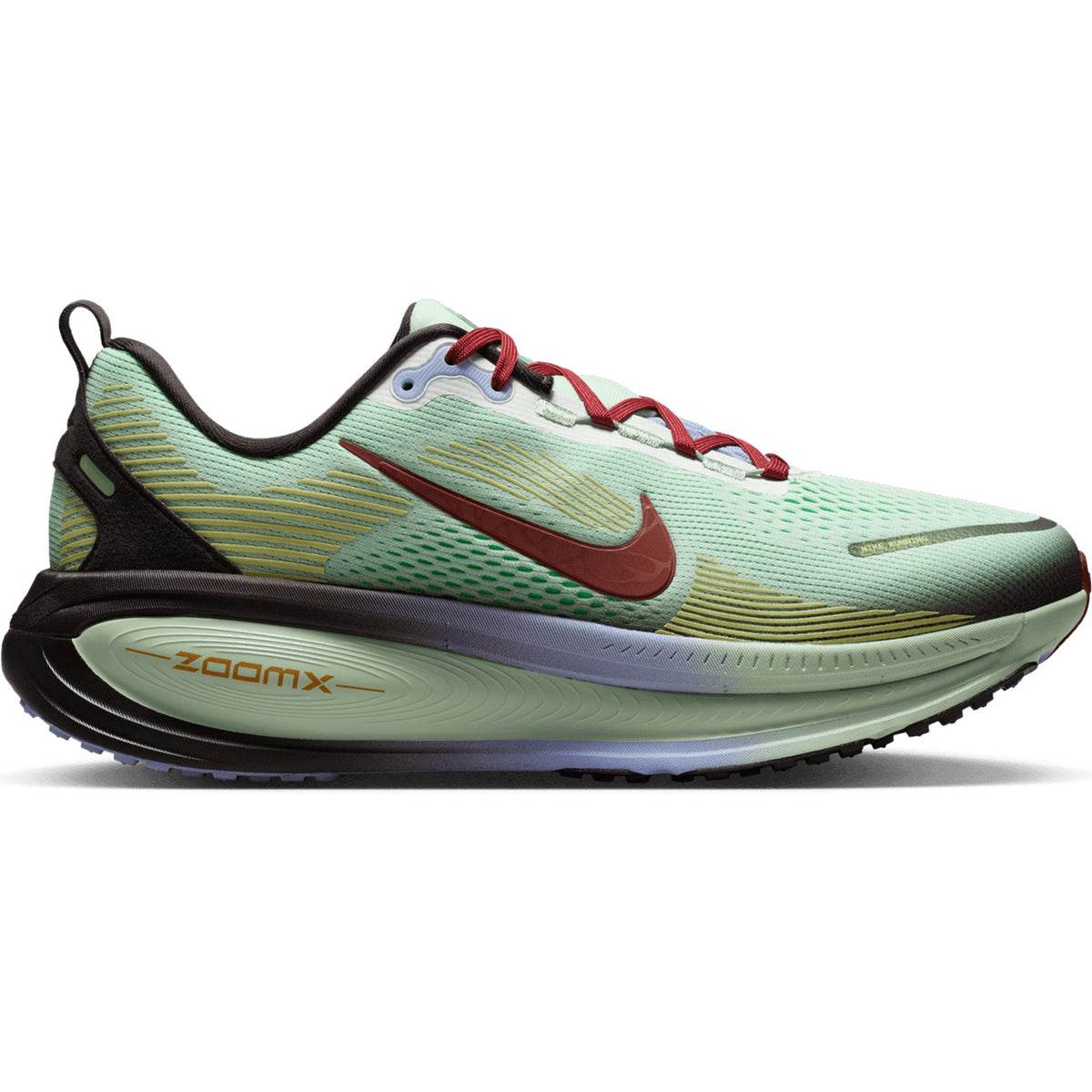 Men's Vomero 18 SE Running Shoes Frosted Spruce / Tar / Purple Fade / Rugged Orange