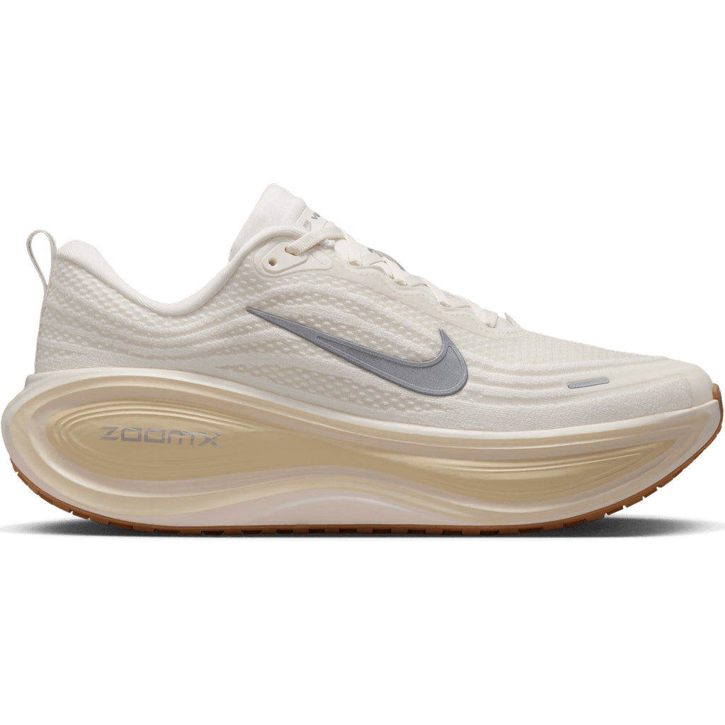 Men's Vomero Plus Running Shoes Sail / Coconut Milk / Light Khaki / Metallic Silver