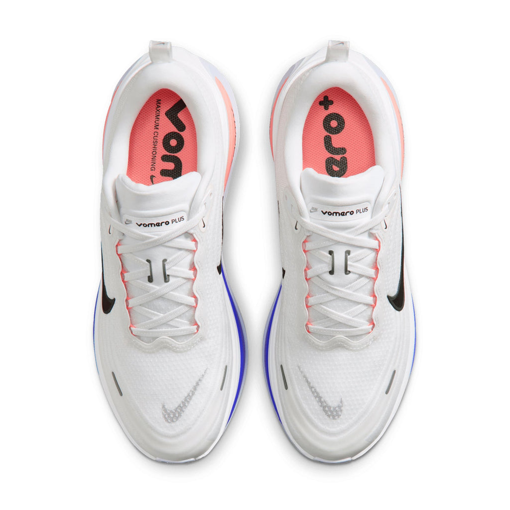 Men's Vomero Plus Running Shoes White / Atomic Pink / Racer Blue / Black