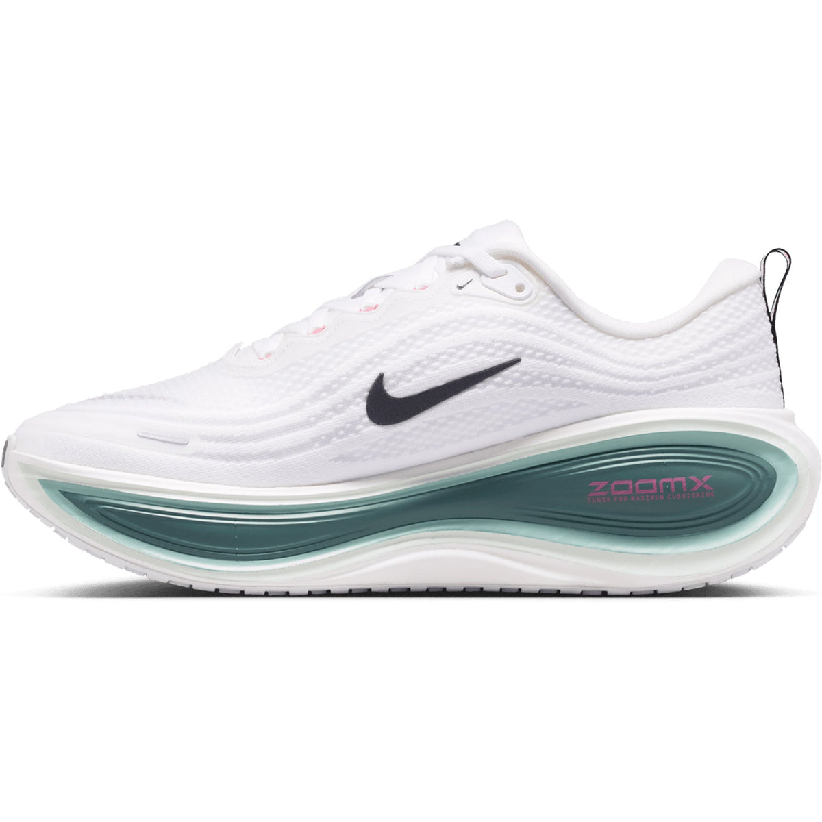 Men's Vomero Plus Running Shoes White / Black / Mineral Slate / Hyper Pink