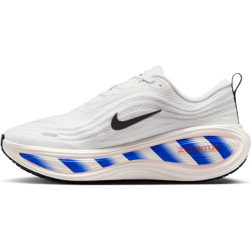 Men's Vomero Plus Running Shoes White / Black / Racer Blue / Bright Crimson