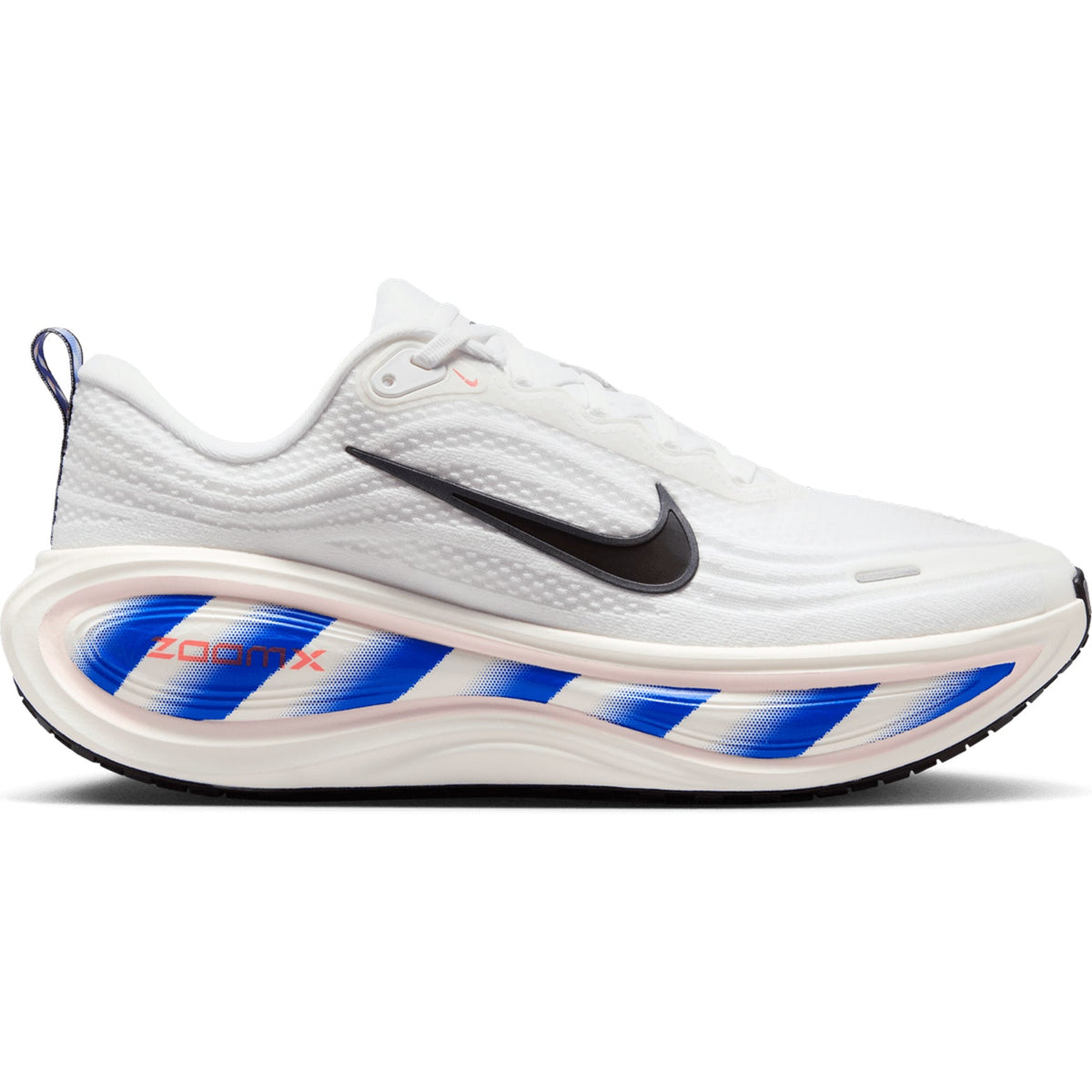 Men's Vomero Plus Running Shoes White / Black / Racer Blue / Bright Crimson