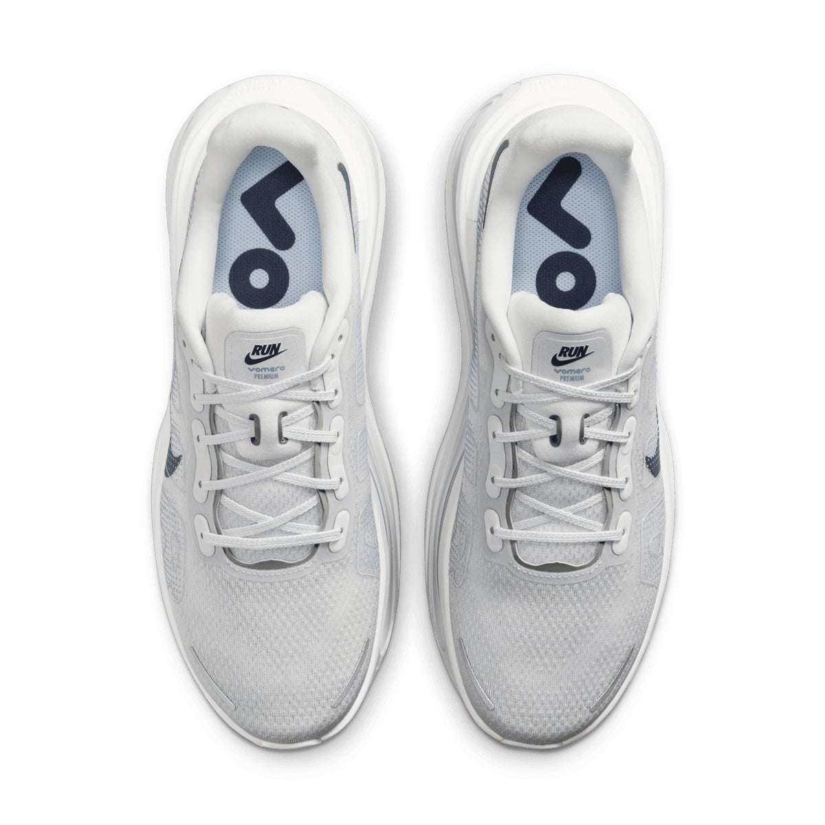 Men's Vomero Premium Running Shoes Off-White / Grey Fog / Wolf Grey / Dark Obsidian