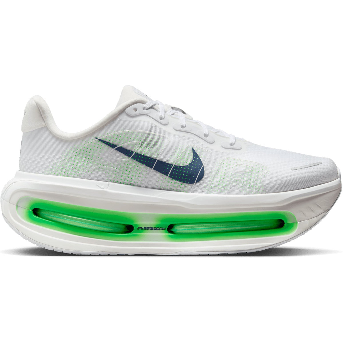 Men's Vomero Premium Running Shoes White / Green Spark / Summit White / Midnight Navy