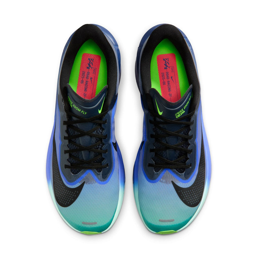 Men's Zoom Fly 6 GLAM Running Shoes Dark Obsidian / Black / Racer Blue