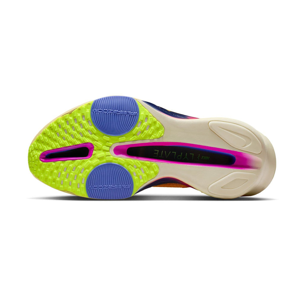 Men's Alphafly 3 Running Shoes Laser Orange / Citron Pulse / Volt Ice / Indigo Burst