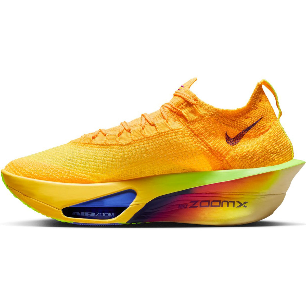 Men's Alphafly 3 Running Shoes Laser Orange / Citron Pulse / Volt Ice / Indigo Burst