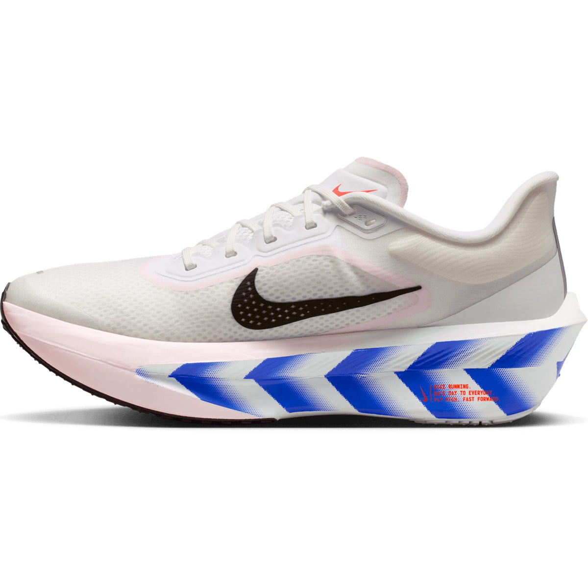 Men's Zoom Fly 6 Running Shoes White / Silt Red / Racer Blue / Black