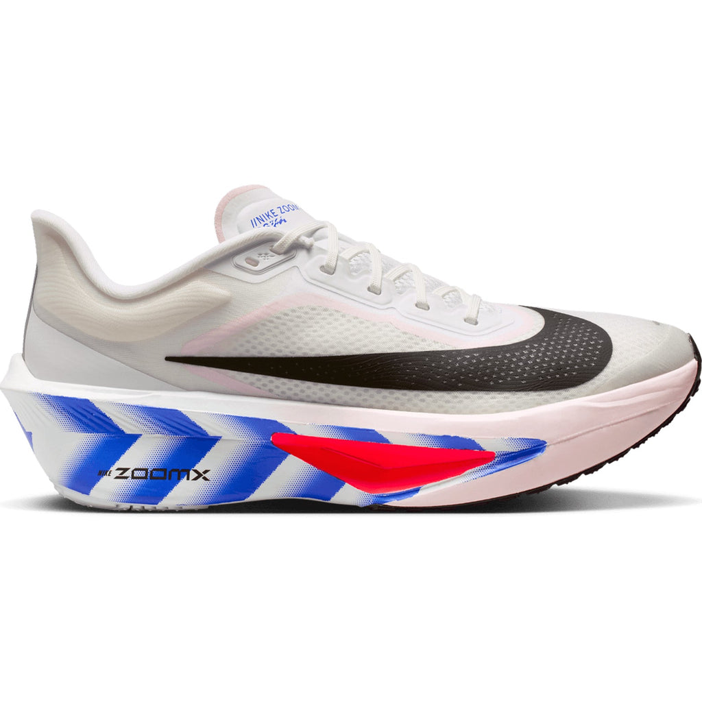 Men's Zoom Fly 6 Running Shoes White / Silt Red / Racer Blue / Black