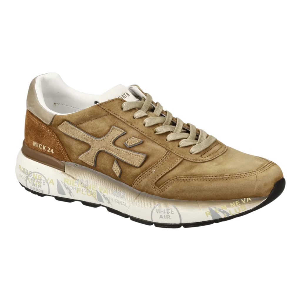 Premiata Mick-7712 Men Brown suede