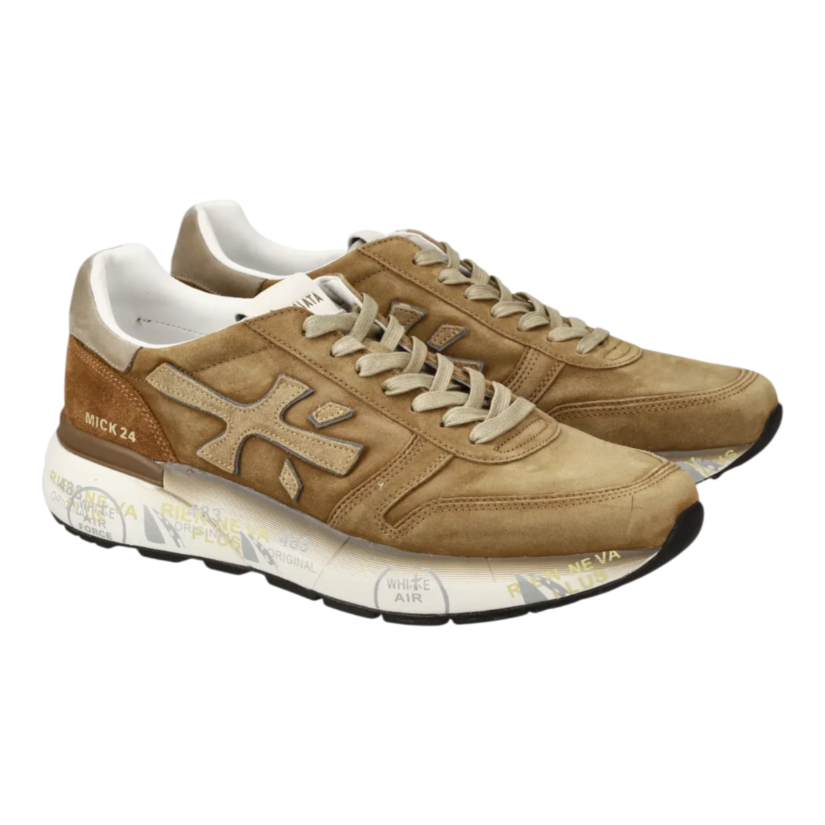 Premiata Mick-7712 Men Brown suede