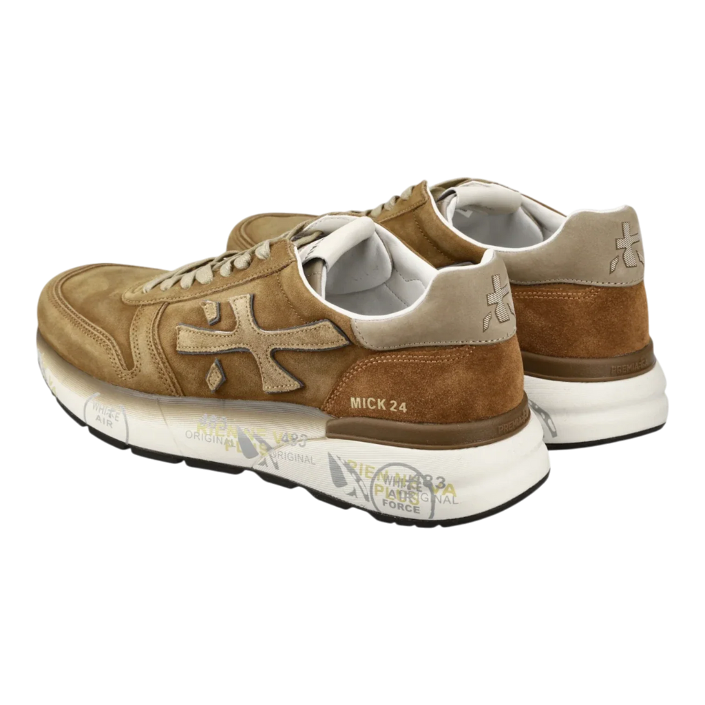 Premiata Mick-7712 Men Brown suede