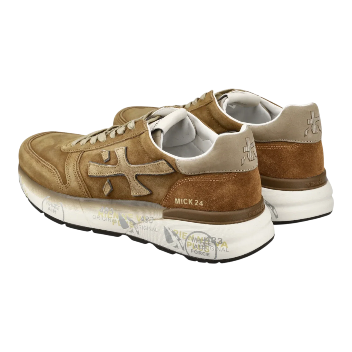 Premiata Mick-7712 Men Brown suede