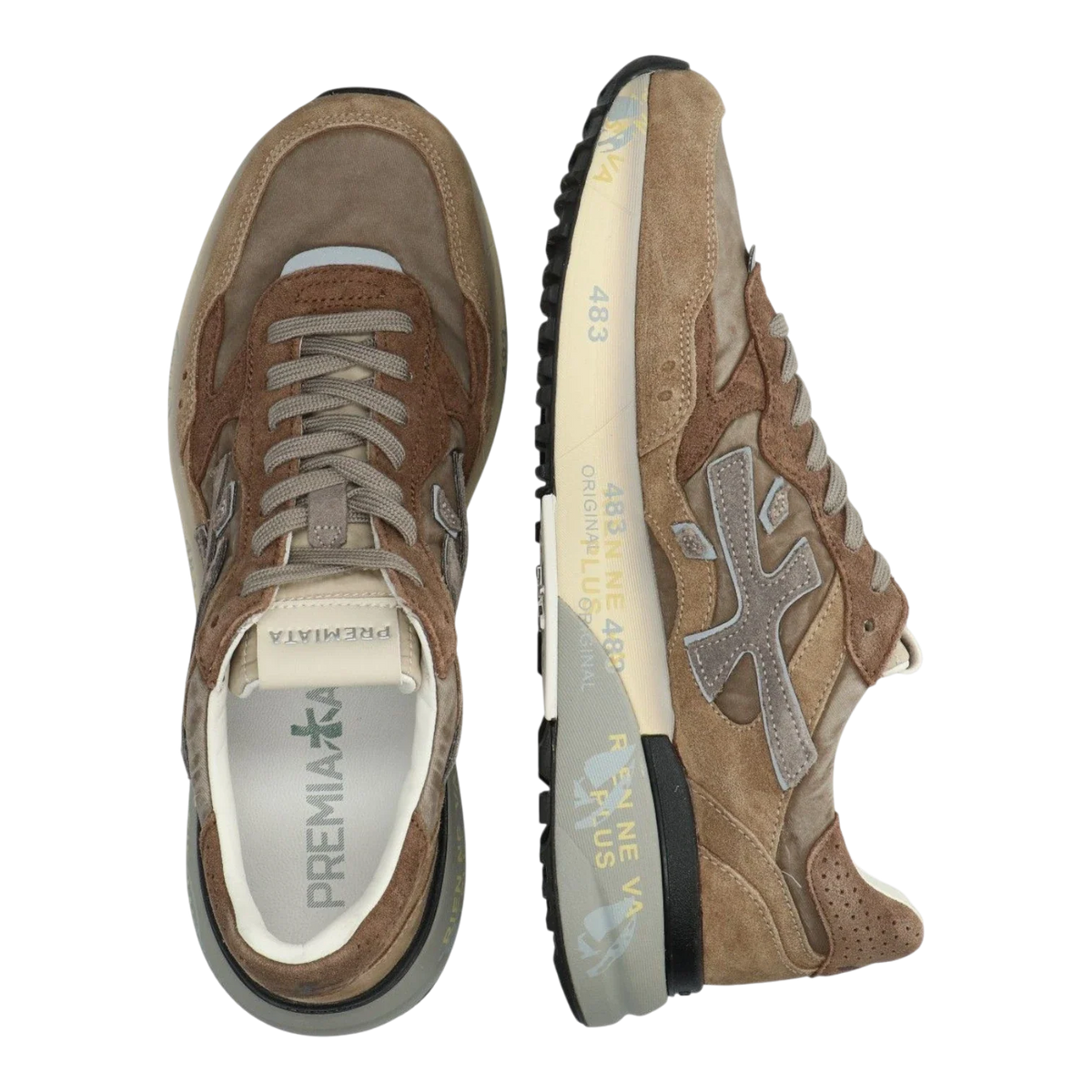 Premiata Mick0.1-8437 Men Cognac