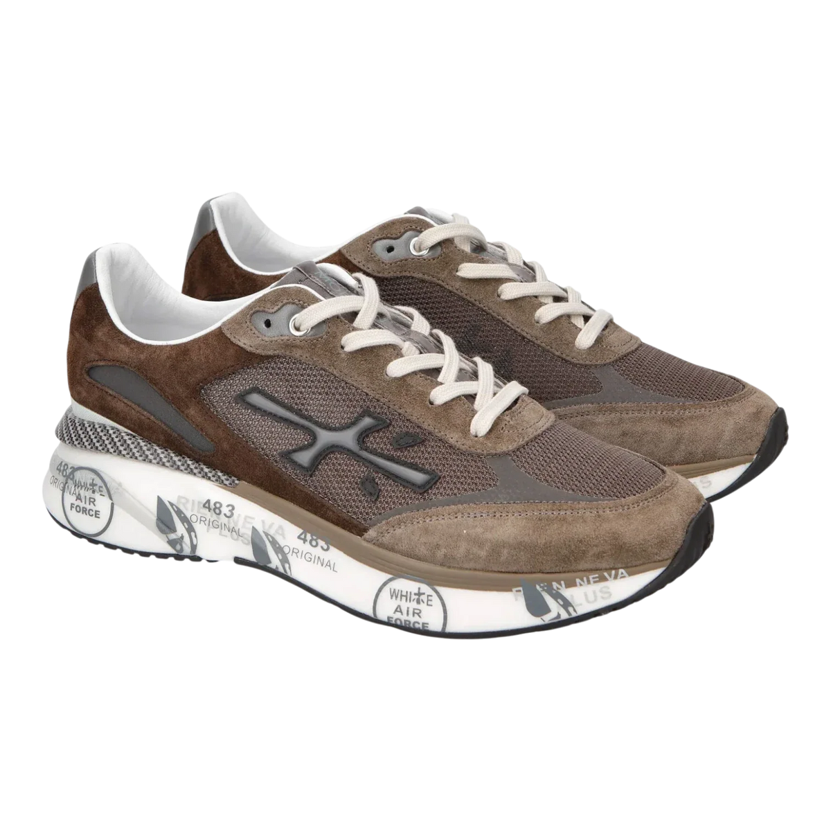 Premiata Moerun-6446 Chocolate for Men