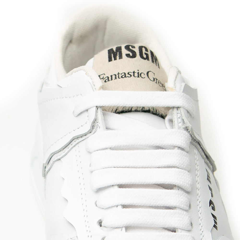 Women's Msgm Fantastic Green Sneakers Off White