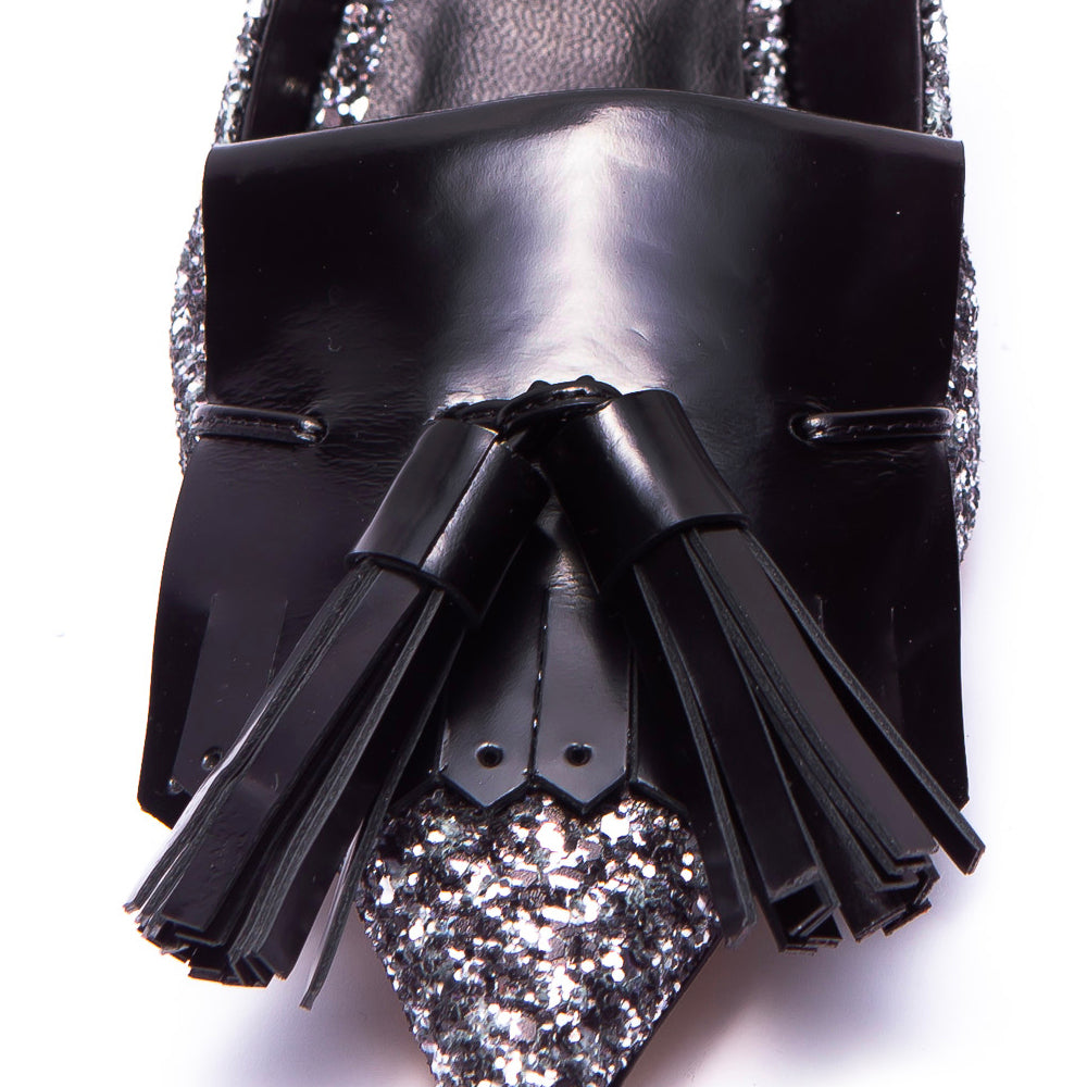Msgm Iconic Heels Black/White
