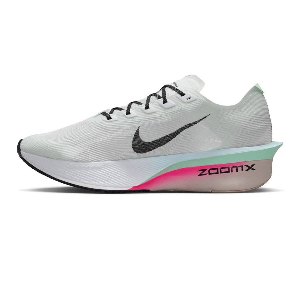 Men's Vaporfly 4 Running Shoes White / Hyper Pink / Mint Foam / Black