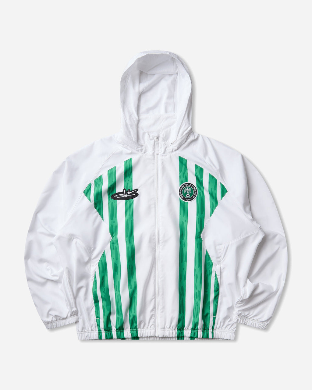 Nigeria x Slawn Lightweight Jacket White / Black