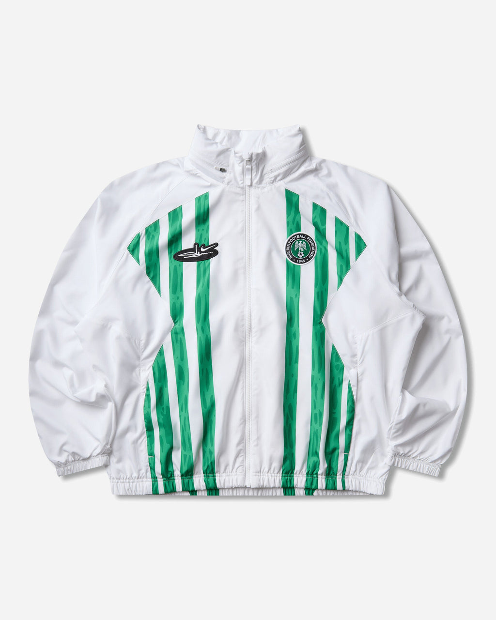 Nigeria x Slawn Lightweight Jacket White / Black