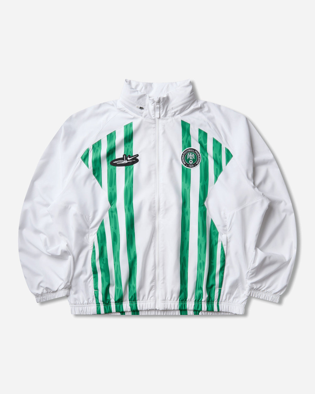 Nigeria x Slawn Lightweight Jacket White / Black