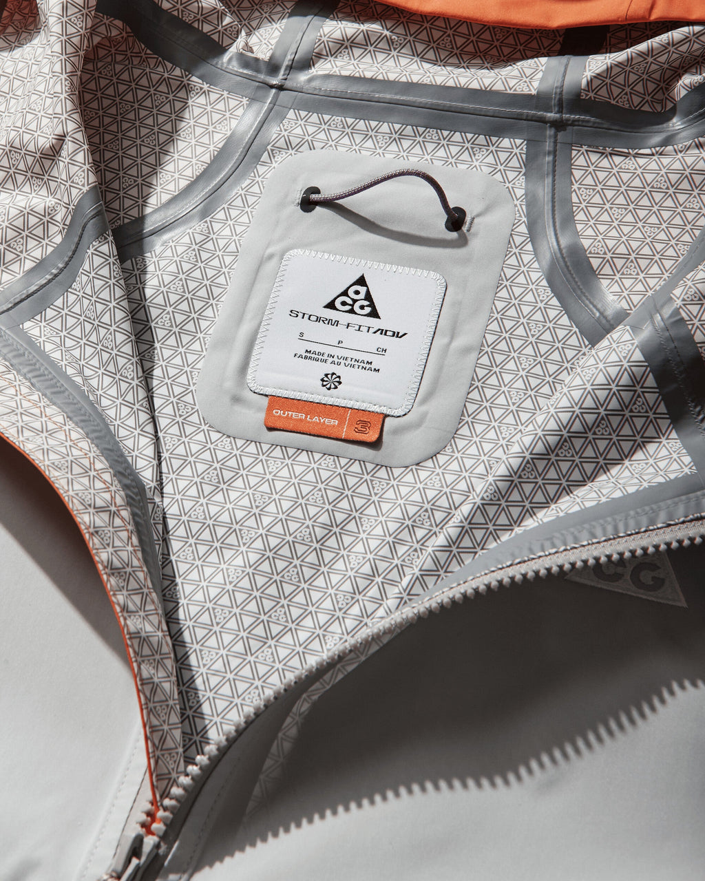Women's ACG 'Phantazma' Storm-FIT ADV Jacket Safety Orange / Grey Fog