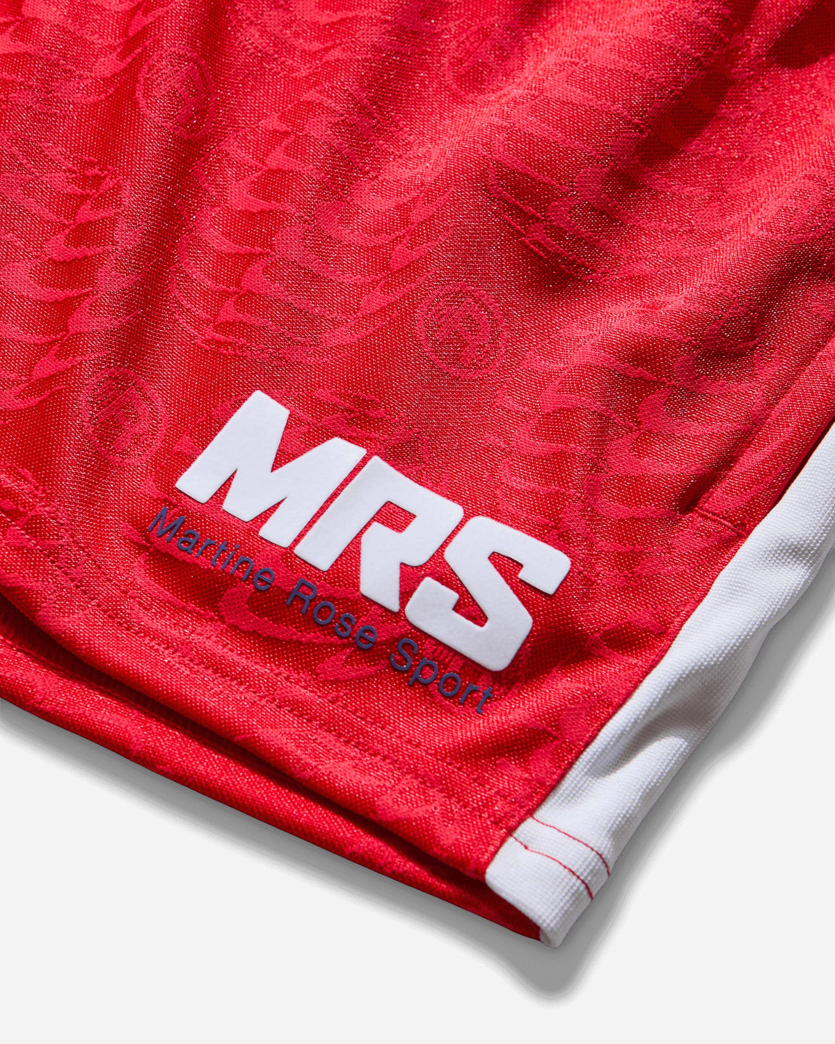 Men's Martine Rose Football Shorts University Red