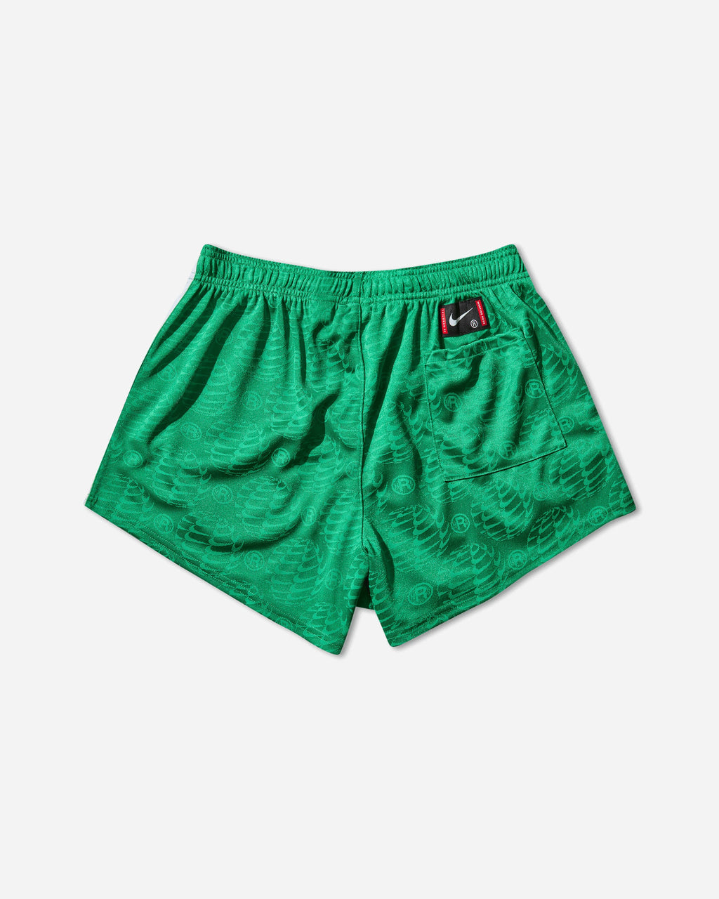 Men's Martine Rose Football Shorts Lucky Green