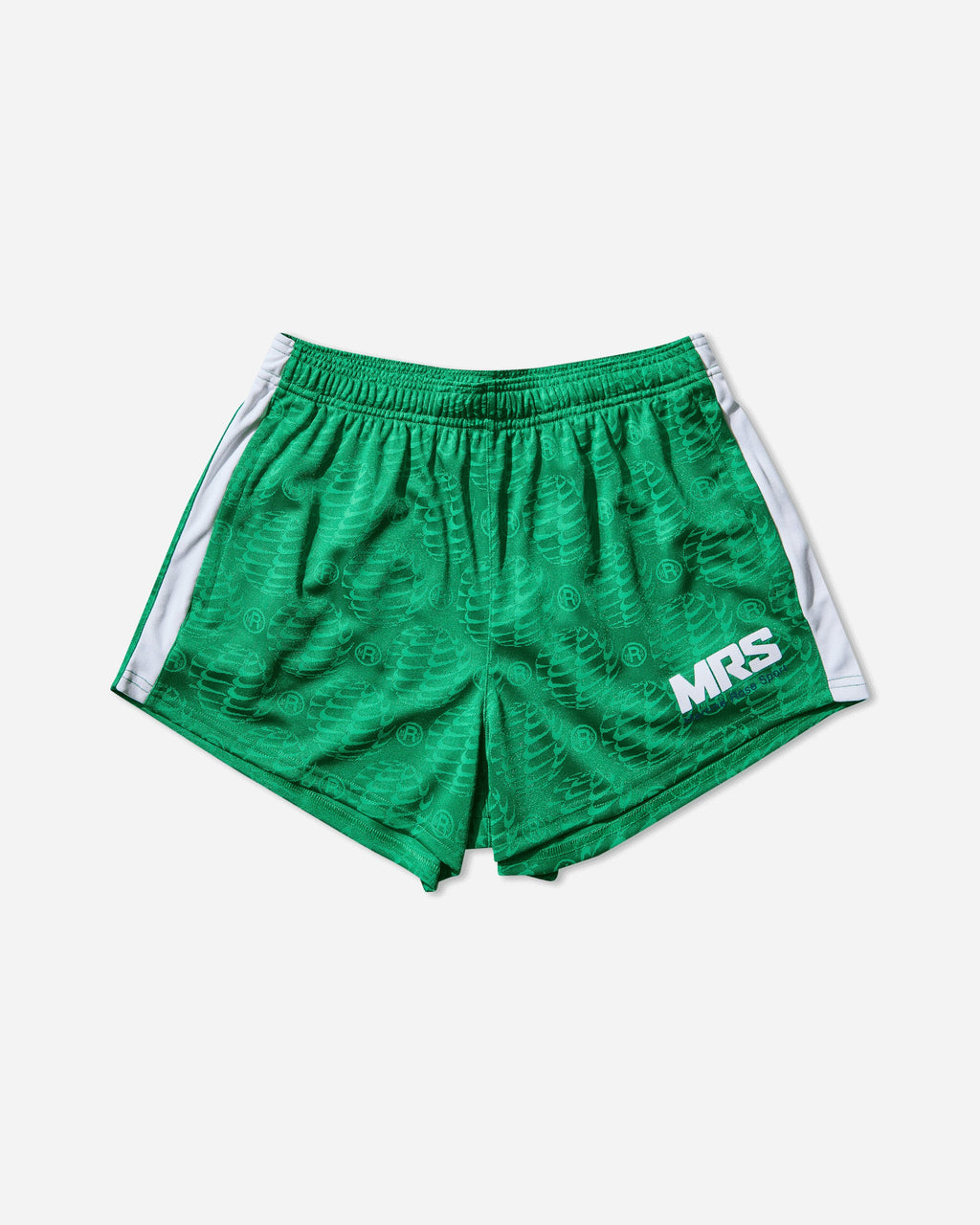 Men's Martine Rose Football Shorts Lucky Green